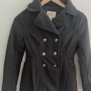 Jessica Simpson double breasted teens coat